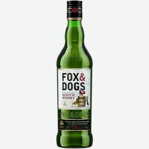 Виски купажированный шотландский Fox and Dogs