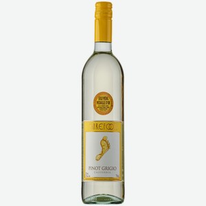 Вино Barefoot Pinot Grigio белое полусухое 0,75 л