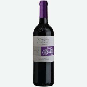 Вино Cono Sur Bicicleta Merlot красное полусухое 0,75 л