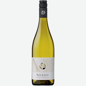 Вино Domaine Saint-Lannes Sauvignon-Chardonnay белое сухое 0,75 л