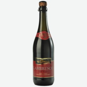 Вино Corte Viola Lambrusco красное полусладкое 0,75 л