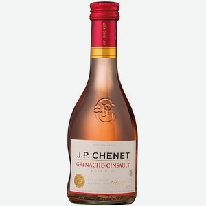 Розовое полусухое вино J. P. Chenet,  Original  Grenache-Cinsault, Pays d Oc IGP, 2020, 0.187 л, Франция