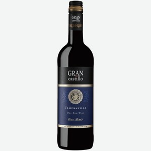 Вино Gran Castillo Tempranillo красное сухое 0,75 л