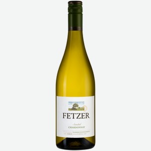 Вино Fetzer Chardonnay белое полусухое 0,75 л