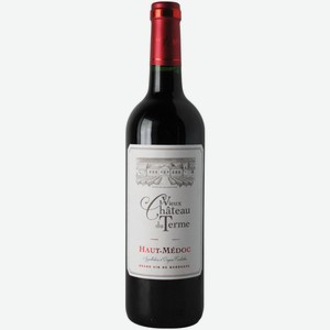 Вино Vieux Chateau Du Terme красное сухое 0,75 л.