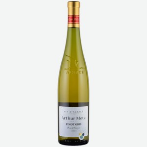 Вино Arthur Metz Pinot Gris белое полусухое 0,75 л