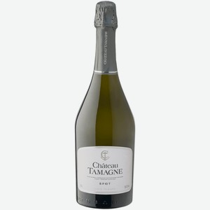Вино игристое Chateau Tamagne белое брют 0,75 л