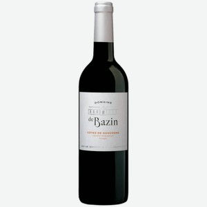 Вино Domaine de Bazin красное сухое 0,75 л