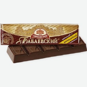 Шоколад Бабаевский с шоколадной начинкой 50гр