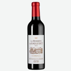 Вино La Reserve d Angludet, 0.375 л., 0.375 л.
