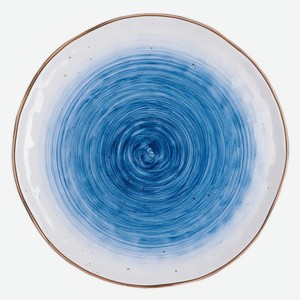 Тарелка ДОЛЯНА  Нептун , 27,5 см, синяя (3900239)