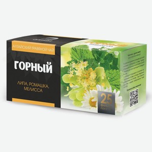 Травяной чай алтэя  Горный , 25 фильтр-пакетов х 1,2 г