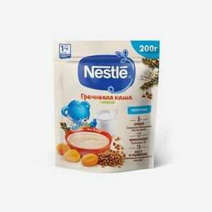Каша Nestle Молочная гречневая с курагой 200 г