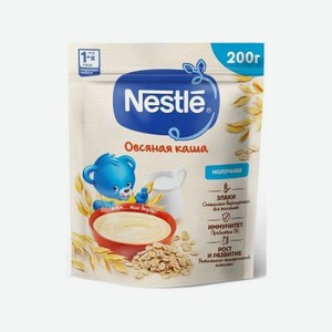 Каша Nestle молочная овсяная с бифидобактериями BL 200 г