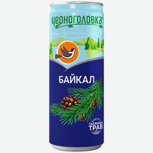 Лимонад Черноголовка Байкал, 330мл Россия