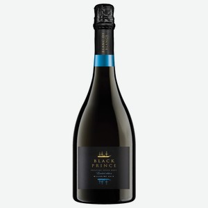 Вино коллекционное игристое экстра брют «Чёрный Принц» Blanc de Blancs 2018 0.75 л