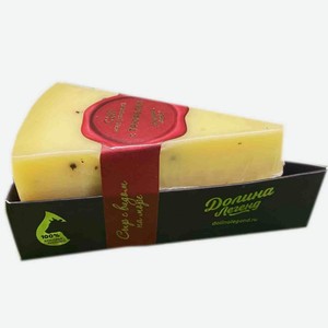 Сыр выдержанный из коровьего молока Долина Легенд С ТРЮФЕЛЕМ 200 гр л