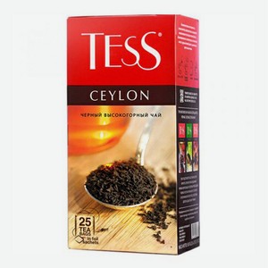 Чай черный Tess Ceylon в пакетиках 2 г х 25 шт