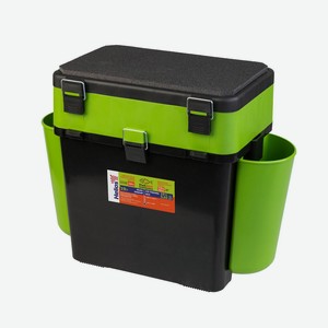 Ящик зимний  FishBox  (19л) зеленый Helios