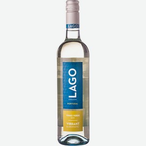 Вино ЛАГО белое п/сух 10% ст/б 0.75л