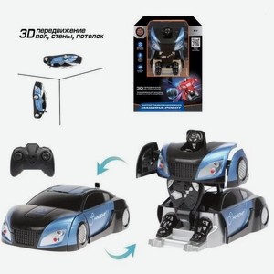 Антигравитационная машина-робот р/у, аккум., 3D, передвижение: пол, стены, потолок, син. арт.870435