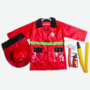 Игровой набор костюм  Пожарного  с аксессуарами в пакете арт.KN8002-1