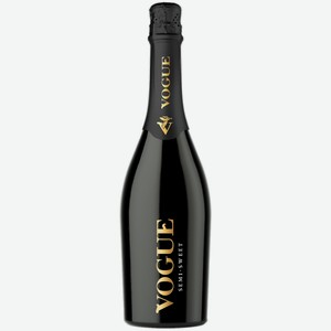 Игристое вино российское Vogue белое полусладкое 0.75 L