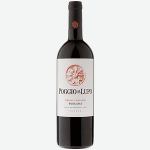 Вино Poggio al Lupo Cabernet Sauvignon Toscana Rosso 0.75ml