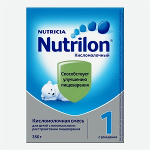 Детская смесь Nutrilon 1 кисломолочная сухая с рождения БЗМЖ 350 г