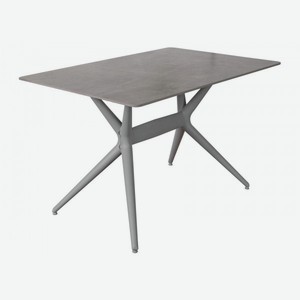 Кухонный стол Фабио Серый мрамор / Серый
