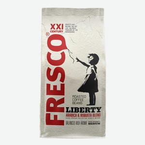 Кофе Fresco Liberty в зернах, 900г Россия