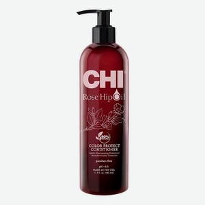Кондиционер для волос с маслом лепестков роз Rose Hip Oil Color Nurture Protecting Conditioner: Кондиционер 340мл
