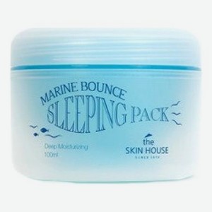 Ночная увлажняющая маска для лица Marine Bounce Sleeping Pack 100мл