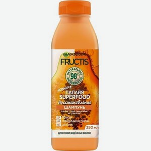Fructis Шампунь  Папайя Superfood Восстановление  для поврежденных волос