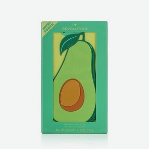 Тени для век I Heart Revolution Mini Tasty   Avocado   8 цветов , 10,8г