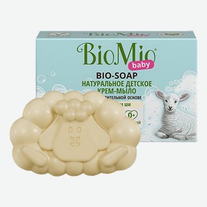 Детское крем-мыло твердое BioMio Экологичное универсальное с маслом ши 90 г