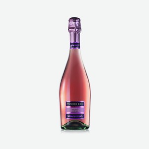 Вино игристое Санмартино Просекко Розе Миллезимато розовое брют 11% 0,75л А,1