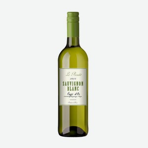 Вино Ле Пикуле Совиньон Блан ОС белое сухое 12% 0,75л А,1,2,6