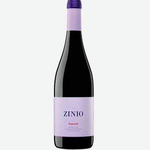 Вино Зиньо Темпранильо DOC ординарное красное сухое 14,5% 0,75л А,1,2,6