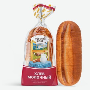 Хлеб «Русский Хлеб» Молочный нарезка, 400 г