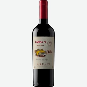 Вино CABINA56 ARESTI Cabernet Sauvignon Reserva 13% 0,75л