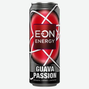 Напиток энергетический E-ON Guava газированный, 0,45 л