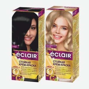 Краска-крем для волос «Eclair» Omega-9, в ассортименте