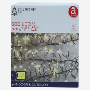 Электрогирлянда Кластер Actuel 600 LED, 5 м
