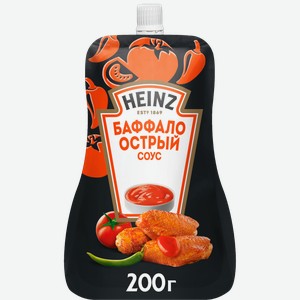 Соус томатный Heinz Баффало острый 200г