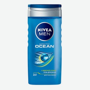 Гель для душа Nivea Men 2 в 1 Arctic Ocean с морской солью 250 мл