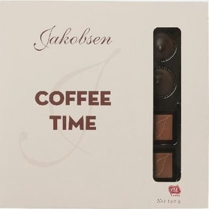 Набор шоколадных конфет пеперыв на кофе Якобсен 140г