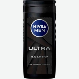 Гель для душа NIVEA MEN Ultra Ультра очищение и свежесть, 250 мл