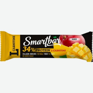 Батончик протеиновый  Манго  SmartBar с Л-карнитином 30 гр