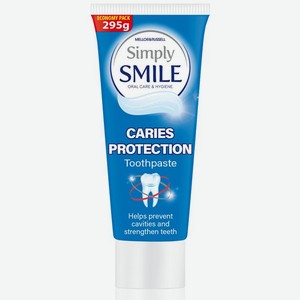 Зубная паста <Simply Smile> Защита от кариеса 250мл Болгария